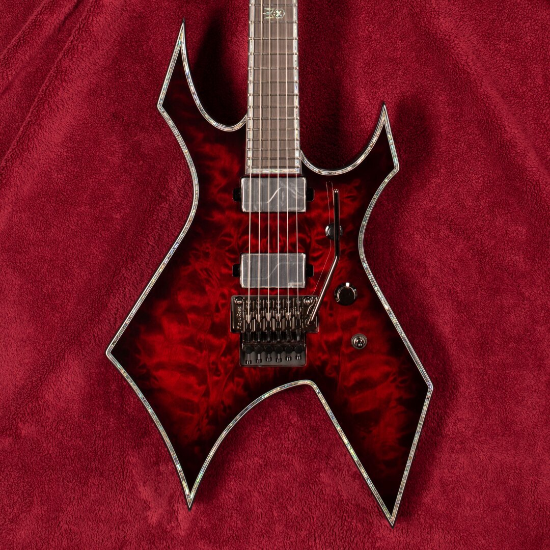 BC Rich Warlock Extreme Exotic with Floyd Rose Black Cherry