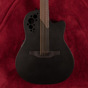 Ovation Pro Series Elite TX 12-String Deep Contour Black Textured 2058TX-5 (2058TX-5)