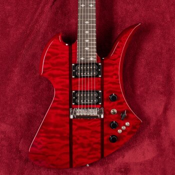 Mockingbird Legacy STQ with Quad Bridge - Trans Red (MGSTLETR C08260432)