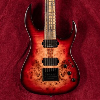 Shredzilla Prophecy Archtop with Evertune Lava Burst (SZA624ETLB C08260226)