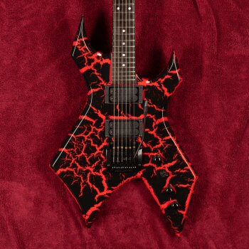 Warlock Legacy with Kahler - Red Crackle (WARLEGACYNKRC-H25040)